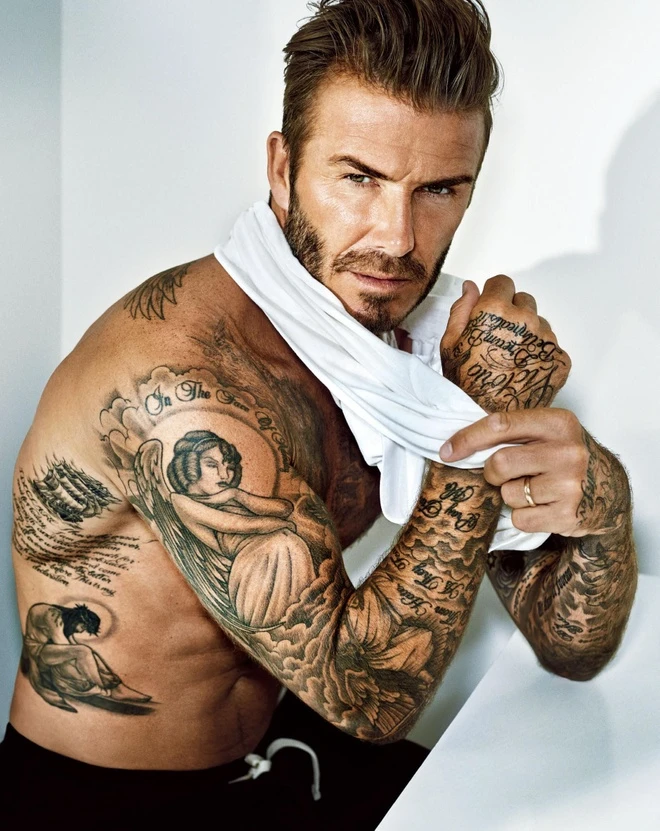 Hình xăm của Beckham – Biểu tượng phong cách và cảm xúc